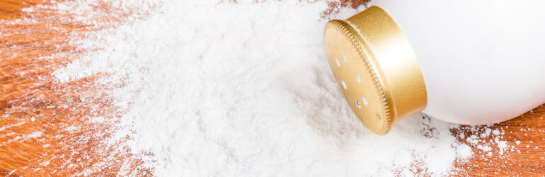 talcum powder