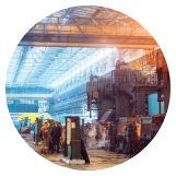 Steel mill image