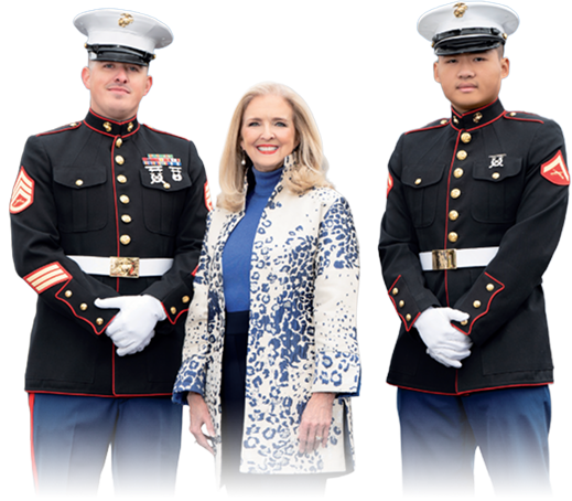 Janet Ward Black and Marines
